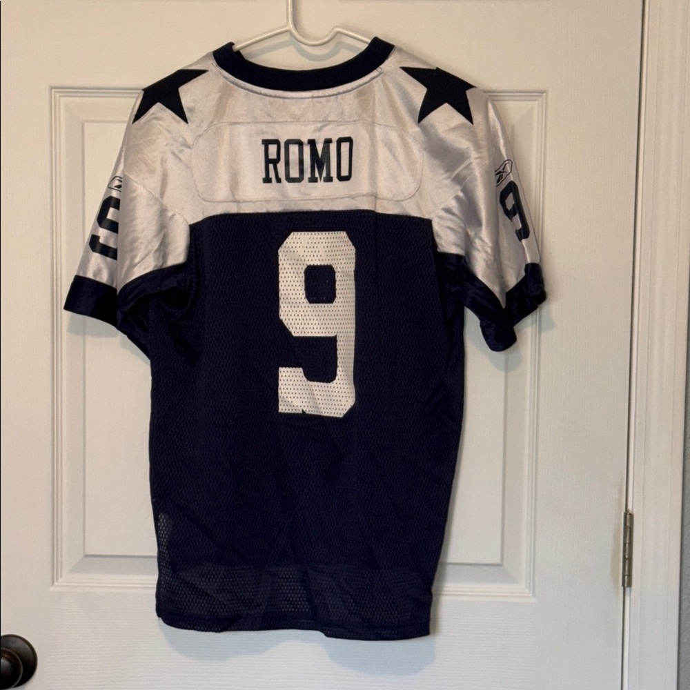 Tony Romo #9 Reebok Jersey (L 14/16)